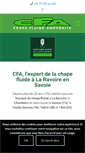 Mobile Screenshot of chape-fluide-anhydrite.com